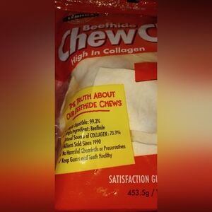 Lennox Pets Signature Beefhide Chew for Dogs - White